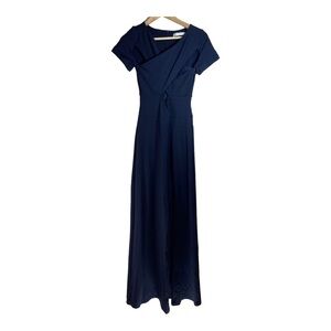Susana Monaco Short Sleeve Cutout Jumpsuit - Navy NWOT